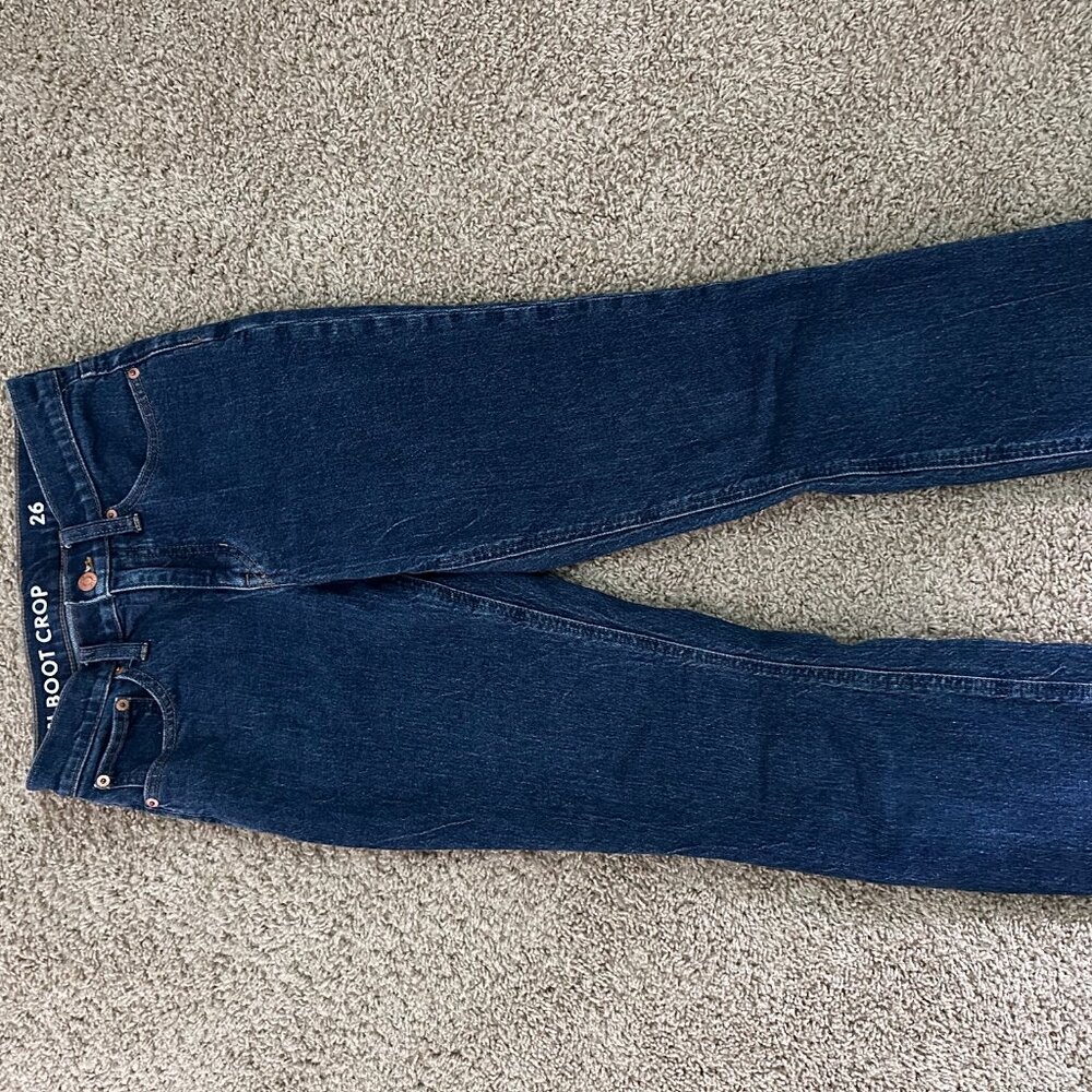J.CREW Demi Boot Crop pants